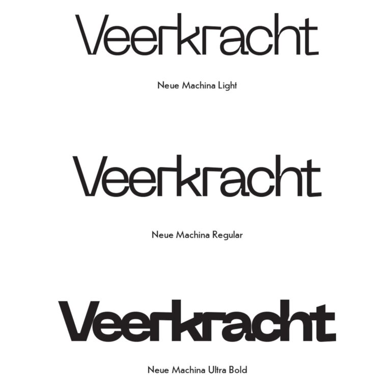 Neue-Machina typeface